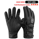 Windproof Cycling Gloves Autumn Winter Bicycle Gloves Touch Screen Bike Gloves Thermal Warm Bicycle Accessories