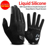 Windproof Cycling Gloves Autumn Winter Bicycle Gloves Touch Screen Bike Gloves Thermal Warm Bicycle Accessories