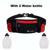 Running Bags Waist 2 Water Bottle Outdoor Camping Hiking Fitness Man Women Gym Lightweight Belt Bag Female Sports Fanny Packs