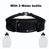 Running Bags Waist 2 Water Bottle Outdoor Camping Hiking Fitness Man Women Gym Lightweight Belt Bag Female Sports Fanny Packs