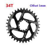 Bike Chain Ring MTB Narrow Wide Bicycle Chainring Aluminum Single road Bike Parts Chain Wheel for 9/10/11/12 Speed