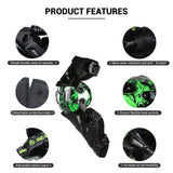 Motorcycle Knee Pad Men Protective Gear Knee Gurad Knee Protector Rodiller Equipment Gear Motocross Joelheira Moto #