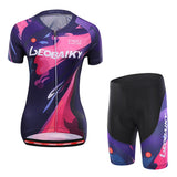 Short Sleeve Cycling Dress Women  Mtb Jersey