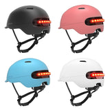LED Light Bike Helmet Cycling Helmet For Men Women Mountain MTB Road Bike Helmet Scooter Skateboard Warning Light