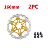 Mountain Bike Brakes Disc PRS MTB Aluminum Bicycle Disc Brake Pads 6 Bolts
