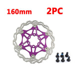 Mountain Bike Brakes Disc PRS MTB Aluminum Bicycle Disc Brake Pads 6 Bolts