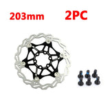 Mountain Bike Brakes Disc PRS MTB Aluminum Bicycle Disc Brake Pads 6 Bolts