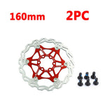 Mountain Bike Brakes Disc PRS MTB Aluminum Bicycle Disc Brake Pads 6 Bolts
