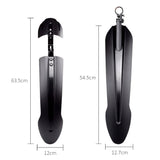 Snow Bicycle Planet Bike Mudguard Set Big Buck Ass Saver Front Rear Fenders