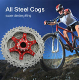 Bicycle Freewheel 11-40T 11-42T 11-46T Wide Ratio Mountain Bike Cassette Tool Flywheel CSMS3 CSMX3