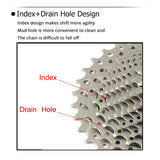 Road Bike Cassette 9S 10S 11S Flywheel Sprocket Change Gear with Hanger Compatible For Sora Groupset R3500 R3000