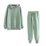 sports hoodies sweatshirt and pants suits