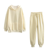 sports hoodies sweatshirt and pants suits