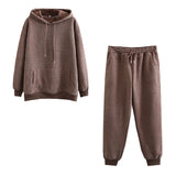 sports hoodies sweatshirt and pants suits