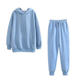 sports hoodies sweatshirt and pants suits