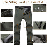 Men's Waterproof Outdoor Camping  Cycling Trousers Cargo Pants Combat