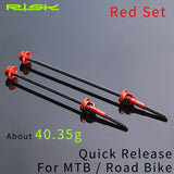 Titanium Ti Skewer QR Mountain Bikes Quick Release Skewer lever MTB Bicycle Cycling Hub Road Bike Quick Release MTB parts