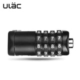 4 Digit Combination Password Bicycle Lock Folding Bike