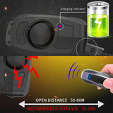 Bicycle Burglar Alarm USB Wireless Remote Control Cycling Bell Horn Lock