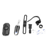 Bicycle Burglar Alarm USB Wireless Remote Control Cycling Bell Horn Lock