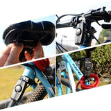 Bicycle Burglar Alarm USB Wireless Remote Control Cycling Bell Horn Lock