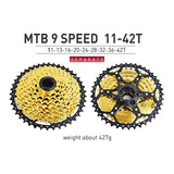 N 9 10 11 12 speed MTB bicycle freewheel Separate Ultralight Aluminum Alloy cassette bike free wheel Bracket Sprocket