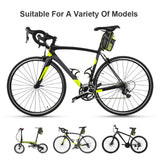 Bicycle Saddle Bag with Water Bottle Pocket Waterproof MTB Bike Rear Bag Bike Accessories Cycling Rear Seat Tail Bag