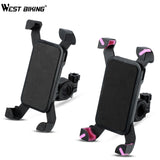 Bicycle Phone Holder 3.5-5.5" Navigation Clip Stand For iPhone X XS 8 Mount Bracket Road Bike Phone Holder