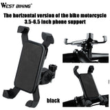 Bicycle Phone Holder 3.5-5.5" Navigation Clip Stand For iPhone X XS 8 Mount Bracket Road Bike Phone Holder