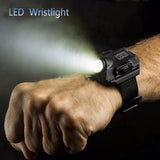 Watch Flash Light Led Flashlight Rechargeable Lamps Lantern Waterproof