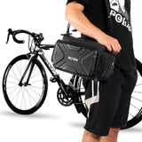 Waterproof Bike Bag 4L Large Capacity Handlebar Front Tube Bag