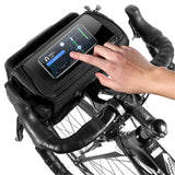 Waterproof Bike Bag 4L Large Capacity Handlebar Front Tube Bag