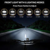 Waterproof T6 LED Bike Aluminum Alloy Headlight