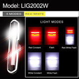 Waterproof USB Rechargeable Rear Bicycle Light Battery LED Powerful Bike Taillight Cycling Light