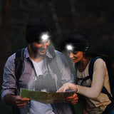Hat Wireless Bluetooth 5.0 Cap Headphone Headset with LED Light