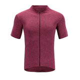 Cycling Jersey Cation Fabric Reflective Riding Short Sleeve