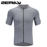 Cycling Jersey Cation Fabric Reflective Riding Short Sleeve