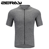 Cycling Jersey Cation Fabric Reflective Riding Short Sleeve