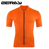 Road MTB Cycling Jersey Milk Silk Fabric Reflective Riding Short Sleeve
