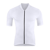 Road MTB Cycling Jersey Milk Silk Fabric Reflective Riding Short Sleeve