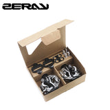 Mountain Bike Pedals Double Sided Compatible SPD System Self-Locking Bearings