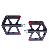 Bike Pedals Carbon Fiber Ultralight Flat Pedal Alloy MTB Cycling Pedal