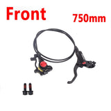 Mountain Bike Hydraulic Brake Kit 750/1350mm MTB Bicycle Oil Pressure Disc Brake Set