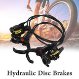 Mountain Bike Hydraulic Brake Kit 750/1350mm MTB Bicycle Oil Pressure Disc Brake Set