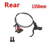 Mountain Bike Hydraulic Brake Kit 750/1350mm MTB Bicycle Oil Pressure Disc Brake Set