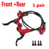 Mountain Bike Hydraulic Brake Kit 750/1350mm MTB Bicycle Oil Pressure Disc Brake Set