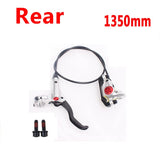 Mountain Bike Hydraulic Brake Kit 750/1350mm MTB Bicycle Oil Pressure Disc Brake Set