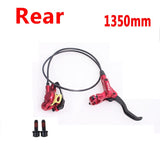 Mountain Bike Hydraulic Brake Kit 750/1350mm MTB Bicycle Oil Pressure Disc Brake Set