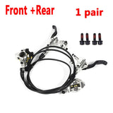 Mountain Bike Hydraulic Brake Kit 750/1350mm MTB Bicycle Oil Pressure Disc Brake Set