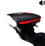 Bike Light Front Bicycle Horn Set